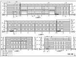 某学校三层框架结构食堂建筑设计方案图图片1