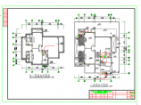 别墅建筑C型住宅电气施工预埋图（共4张）图片1