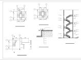 某地小型大楼楼梯详细专业装修设计图图片1