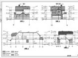 某小区二层框架结构别墅建筑施工图图片1