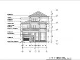 某地三层框架结构别墅（欧式）建筑设计施工图图片1