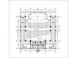 某城市500人报告厅建筑设计方案CAD图图片1
