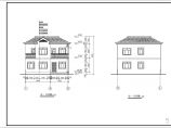 某农村地区二层砖混结构别墅建筑设计方案图纸图片1
