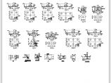 6度区汽车酒店基础结构图（桩筏基础）图片1