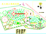 某地区大型吴王陵规划总平面设计图图片1