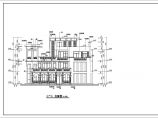 某地3层框架结构欧式别墅施工图（结构建筑）图片1