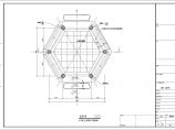 比较常用的六角亭的景观设计施工图图片1