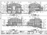 碧桂园二层经典别墅建筑设计施工图图片1