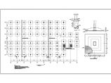 某地一层框架结构独立基础小型航站楼结构施工图图片1