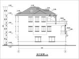 某地上三层框架结构独栋别墅建筑设计方案图纸图片1