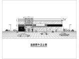 【四川】豪华连锁肥牛餐厅室内设计装修施工图图片1