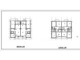 某二层砖混结构传统别墅楼建筑方案设计图纸图片1