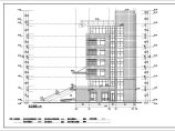某地7层框架结构行政办公楼建筑设计施工图图纸图片1