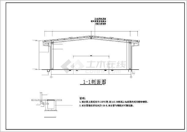 钢结构停车棚图纸