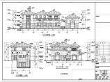 【江阴】某二层欧式风格别墅建筑施工图图片1