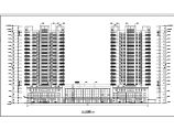 【陕西】18层框架结构商住楼cad建筑施工图图片1