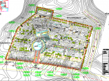 某地区小型住宅园林景观设计总平面图（共4张）图片1
