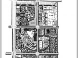 某市普通居民住宅小区园林总平面图图片1
