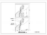 【西安市】某多层建筑旋转楼梯施工图图片1