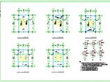 某公司生产厂房框架结构设计图纸（共15张）图片1