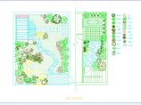 某地小型花园庭院景观绿化组设计图图片1