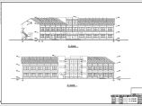 余姚市凤山街道季卫桥3层砖混结构社区服务中心建筑设计施工图图片1