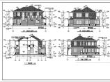 【浙江】某两层异形柱框架结构别墅建筑施工图图片1