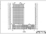 某地二十四层框架结构酒店建筑设计方案图纸图片1