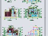 【江苏】三层框架结构新农村独栋别墅建筑设计施工图图片1