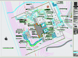 常州市某大型别墅花园绿化施工总体设计CAD布置图图片1