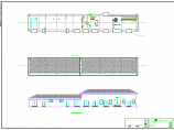 【浙江】小学传达室及附属用房建筑施工图（含结构图）图片1