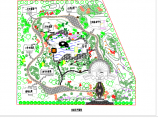某地区休闲区园林规划cad平面图图片1
