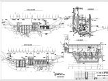 某水电站枢纽坝后式厂房重力坝结构布置图图片1