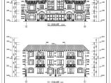 贵港市3层混合结构别墅建筑施工图纸图片1