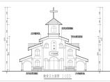某地二层框架结构天主教堂建筑方案设计图片1