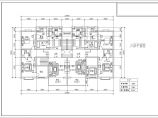 100个住宅楼户型标准层CAD平面图图片1