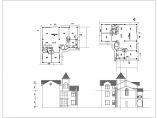 某地一套别墅建筑设计施工图（共8张）图片1