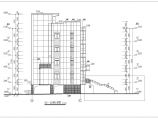 某地区大型五层办公楼建筑设计图纸（共16张）图片1