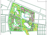 某地区小型涿州别墅区规划cad设计图图片1