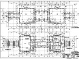 江西两层框架结构景区服务中心建筑设计施工图图片1