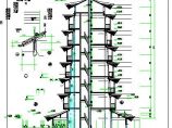 某塔楼综合整治建筑施工图（共9张）图片1