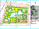 某地大型住宅小区规划详细总平面图图片1