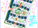 【山西省】某地区大型小区建筑规划图图片1