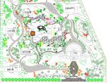 某地区小型休闲区园林规划设计平面图图片1