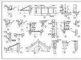 别墅施工设计细节标注大样CAD详图（楼梯扶手及窗套等）图片1