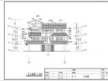 某框架结构二层私家别墅建筑结构图（部分水电）图片1