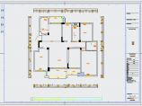 现代风格三室两厅装修设计CAD施工图（2016最新设计）图片1