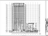 【南昌】二十二层框架核心筒结构办公楼建筑设计施工图图片1