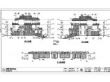 淮南三层混合结构别墅建筑设计施工图纸图片1