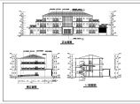 某地三层砖混结构宿舍楼建筑设计方案图图片1